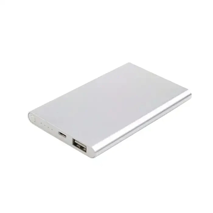 Super Slim mobile power supply, promotional 4000mah power bank