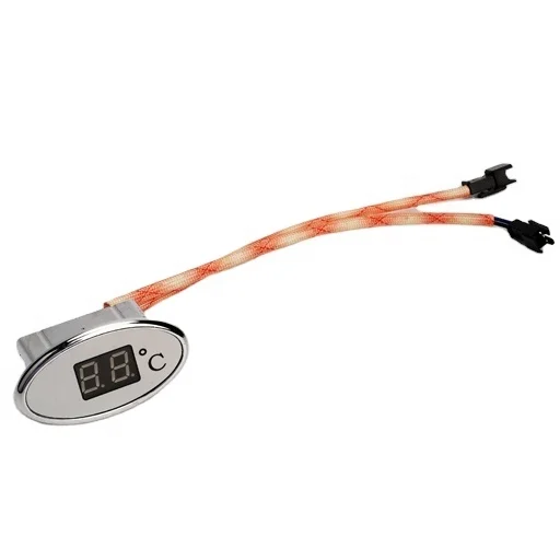 Red LED Display Gas Water Heater Parts ABS Display Temperature English Silk Screen Printing Rv