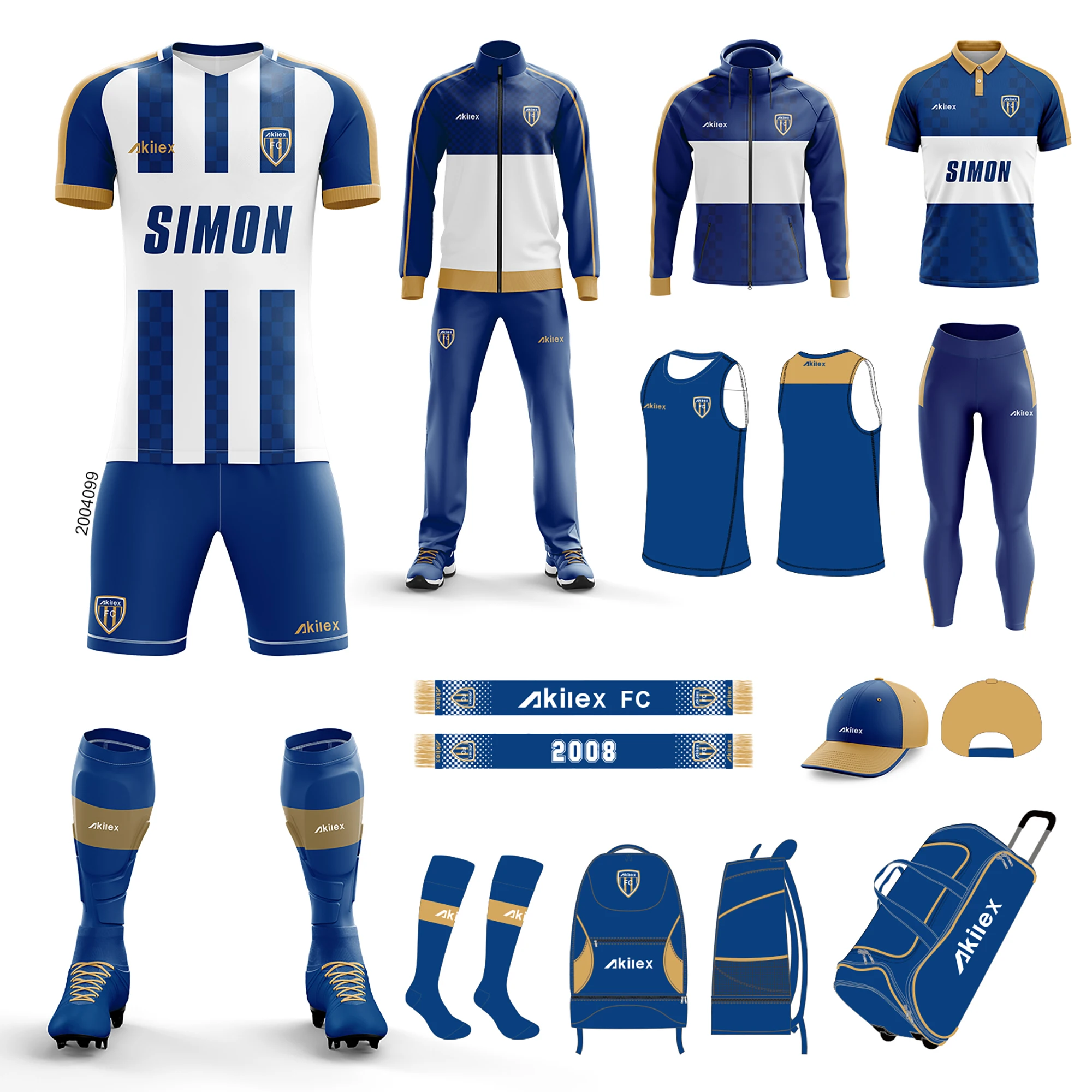 Customize Design Soccer Kit Sublimation Jerseys Soccer Wear Football Uniform Soccer Jersey Sports Wear