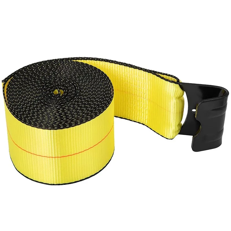 Heavy duty 5400 lbs cargo lashing control 10 tons 100 mm cargo flatbed 4 x 30 winch straps