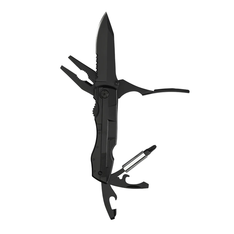 Multi Functional tool Pliers with Knife and replaceable Screwdrivers