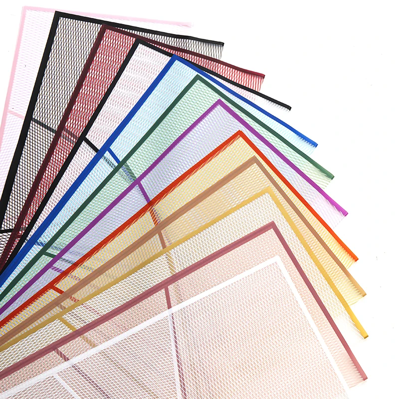 Manufacturer Cheap Korean Wrapping Film Wholesale Plastic 58*58cm Florist Transparent Bouquets Flower Wrapping Paper Waterproof