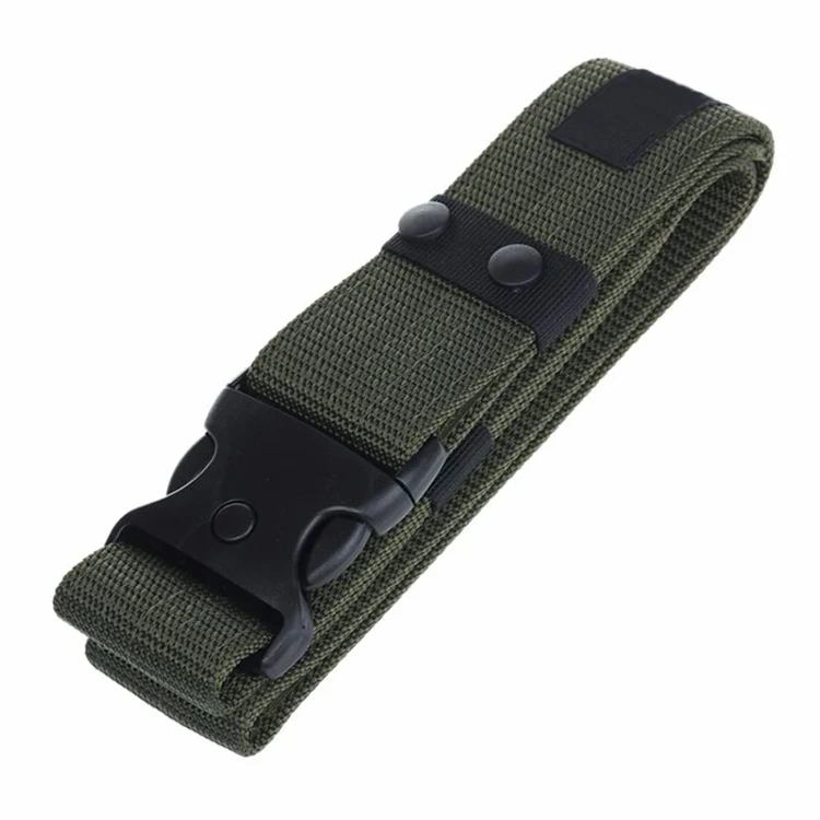 Outdoor Hunting Army Military Combat Waistband Mens Survival Nylon Adjustable Military Tactical Waist Belt