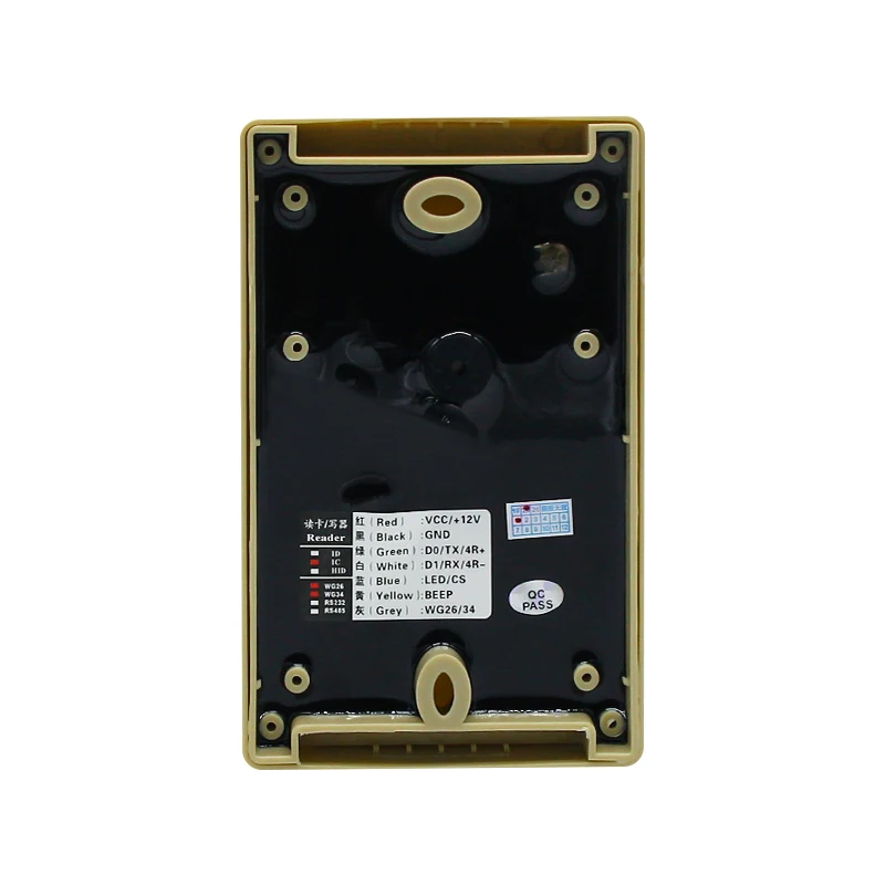 Smart Security RFID Card Reader Plastic WG 26/34 output  125KHz WG InterfaceFor Door Access Control