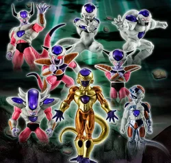 8-12cm Dragon-Balls Z 8pcs/set Frieza Action Figure Toys Collection PVC Model Vinyl Figurine Doll Opp Bag