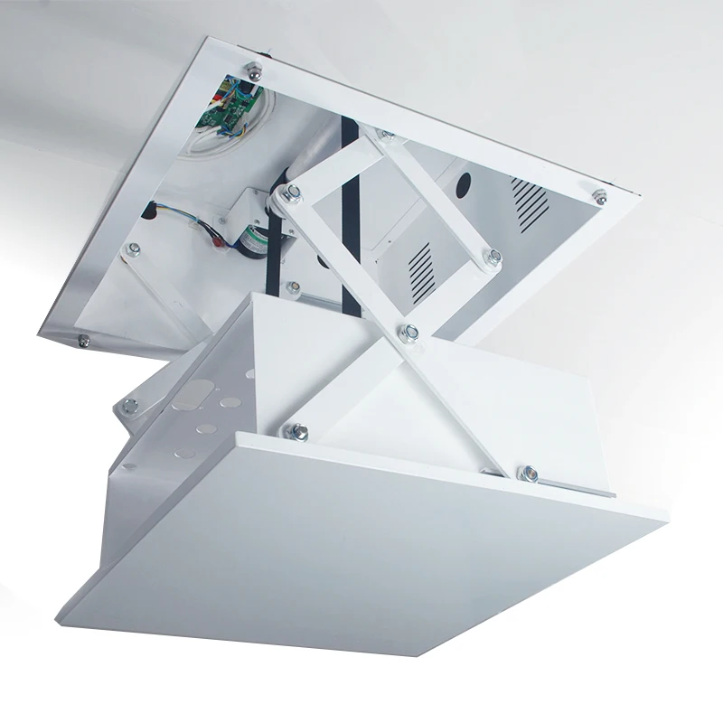 Height Adjustable Projector Lift Push Rod Projector Motorized Projector Mount for Conference Room