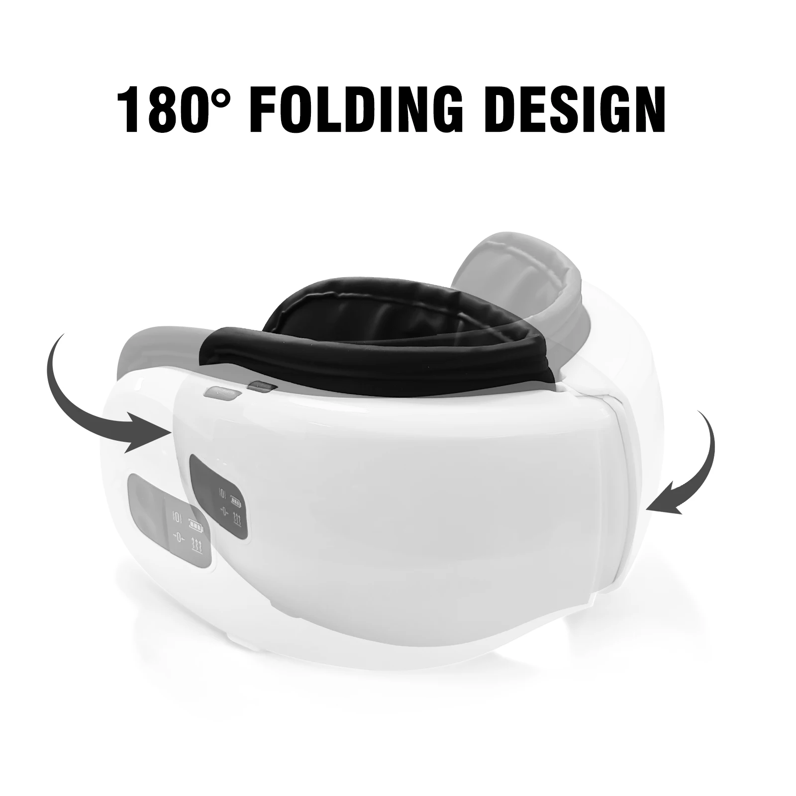 Wireless New Arrival Eye Massager Rechargeable Health Care Thermal Alleviate Eye Fatigue Migraine Relief Massager Eye