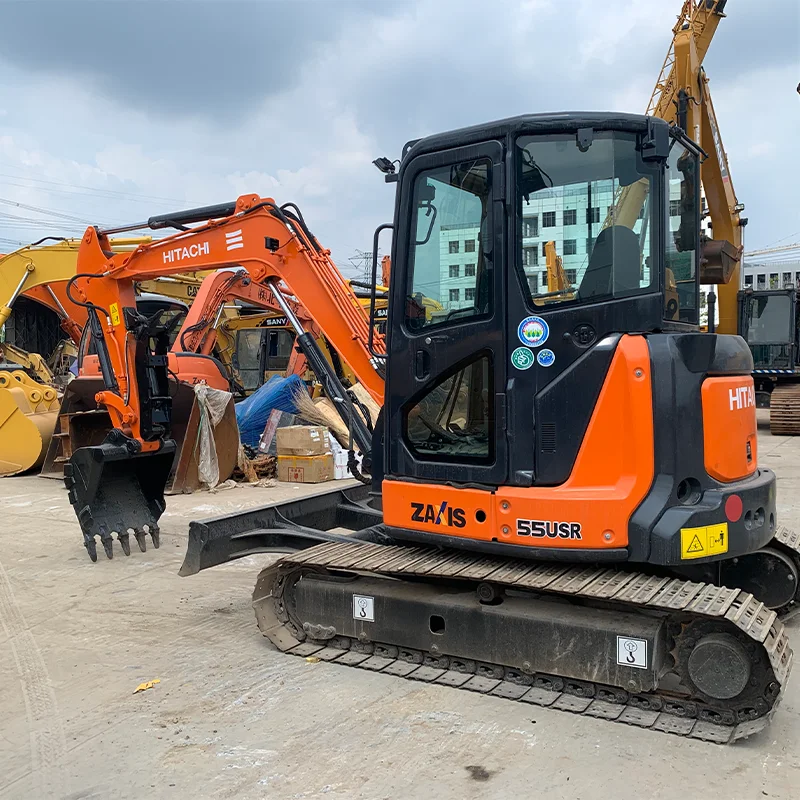 Hitachi used Excavator ZX55 Good condition Japan Original Low Price hydraulic crawler Used Excavator For Sale