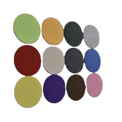 
China Factory Professional Supply Durable Round Polyester Fiber Sound Acoustic Panel 