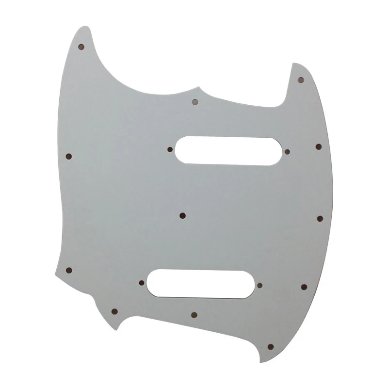 leroo Guitar parts Pickguard  FD American Mustang Guitar Pick guard No control hole best quality guitarra Scratch Plate