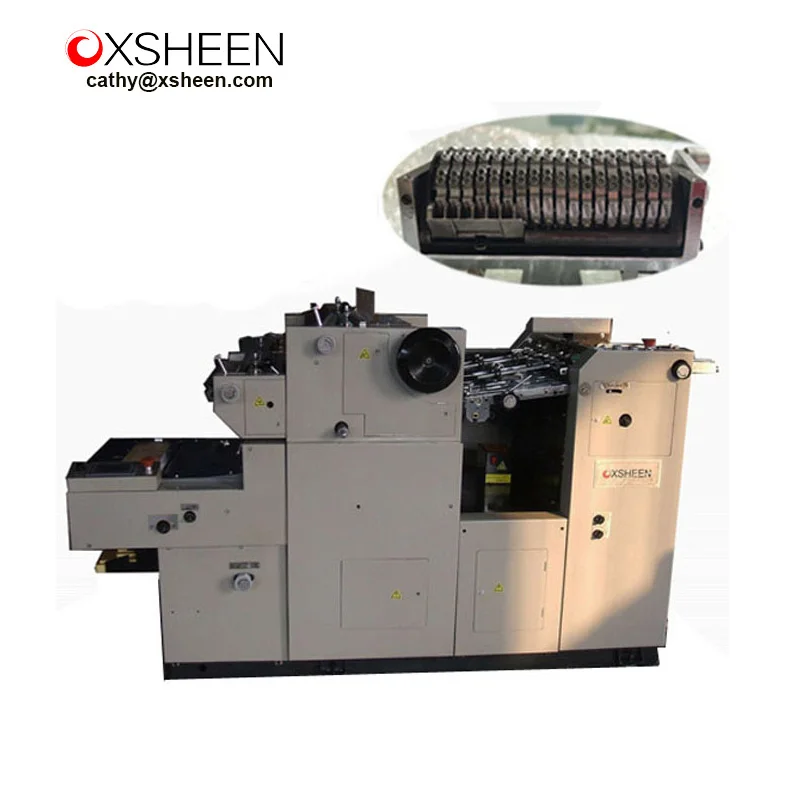 High Productivity A2 A3 A4 Page  Numbering Machine With Perforation Function
