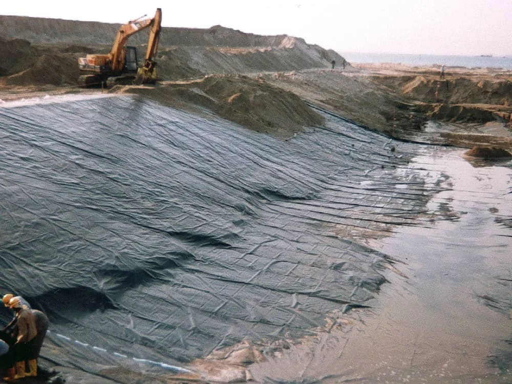 High Density Polyethylene Geomembrane HDPE Liner ASTM 100% Virgin HDPE Plastic Liner Project South Africa