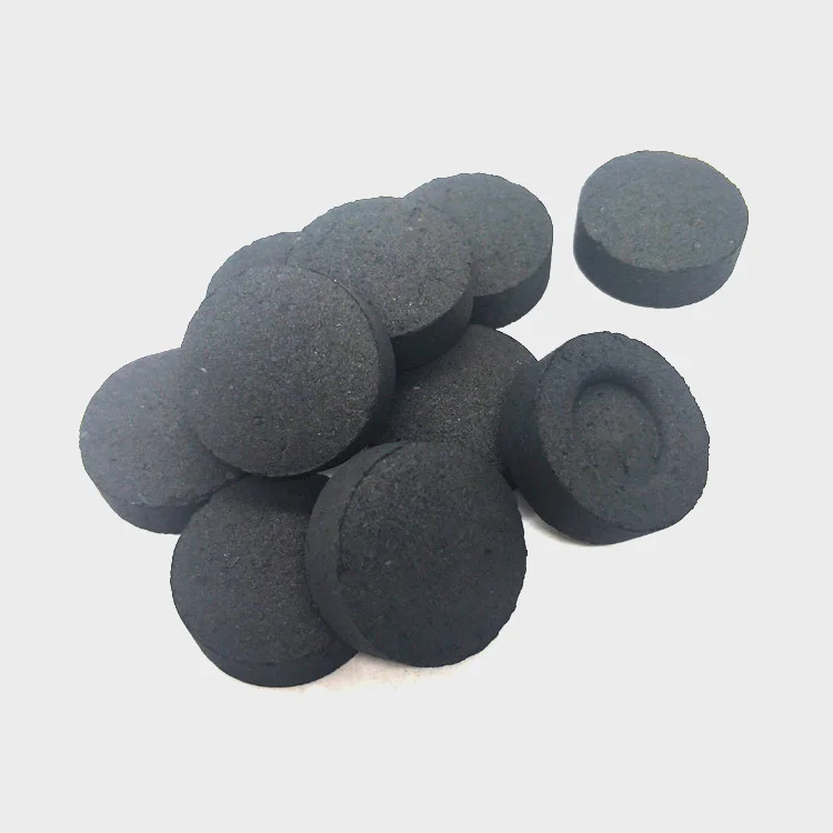 Incense charcoal tablets / hukka shisha dubai silver coated coal for hookah shisha