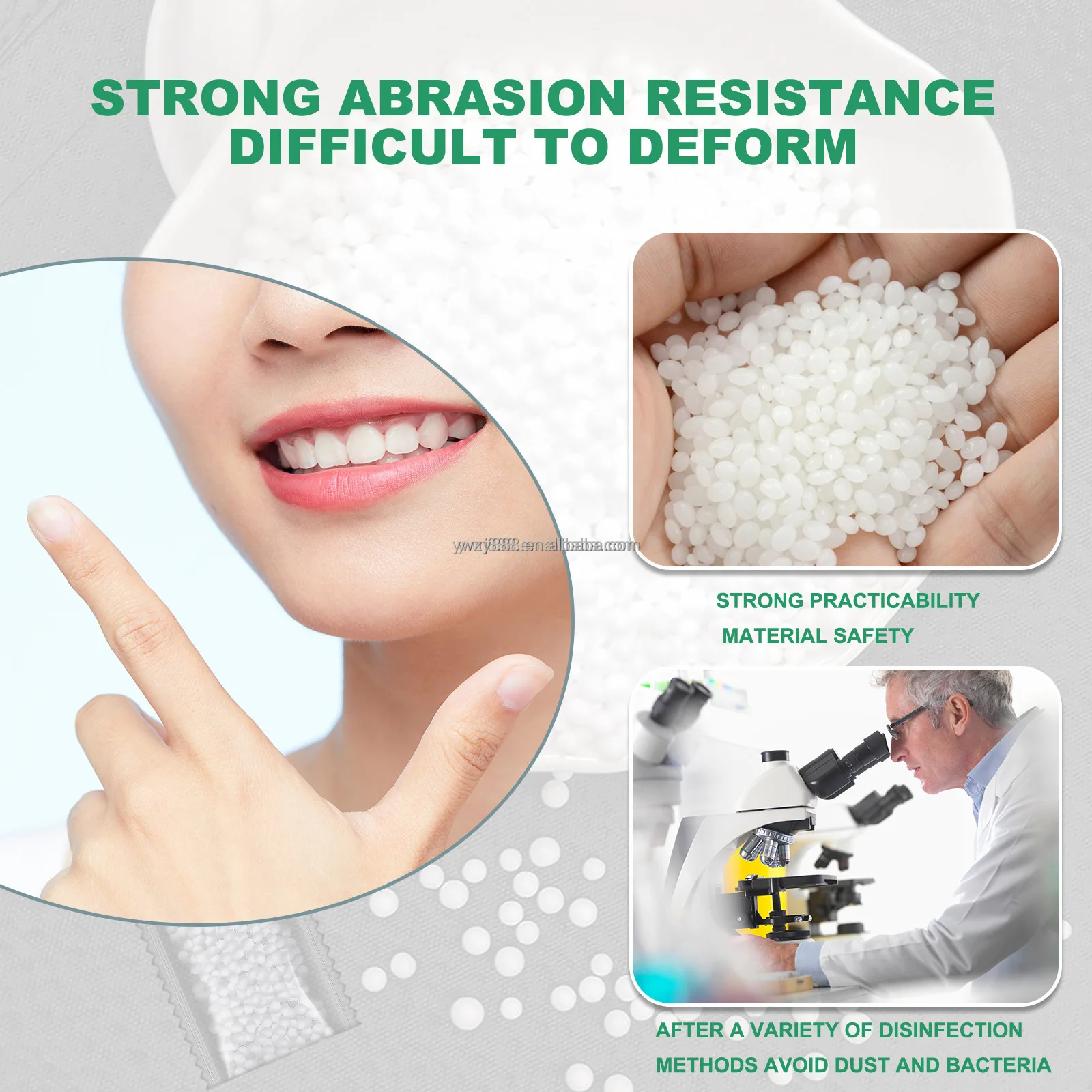 Film and television make-up dentures modification temporary filling teeth glue false filling tooth gap filling