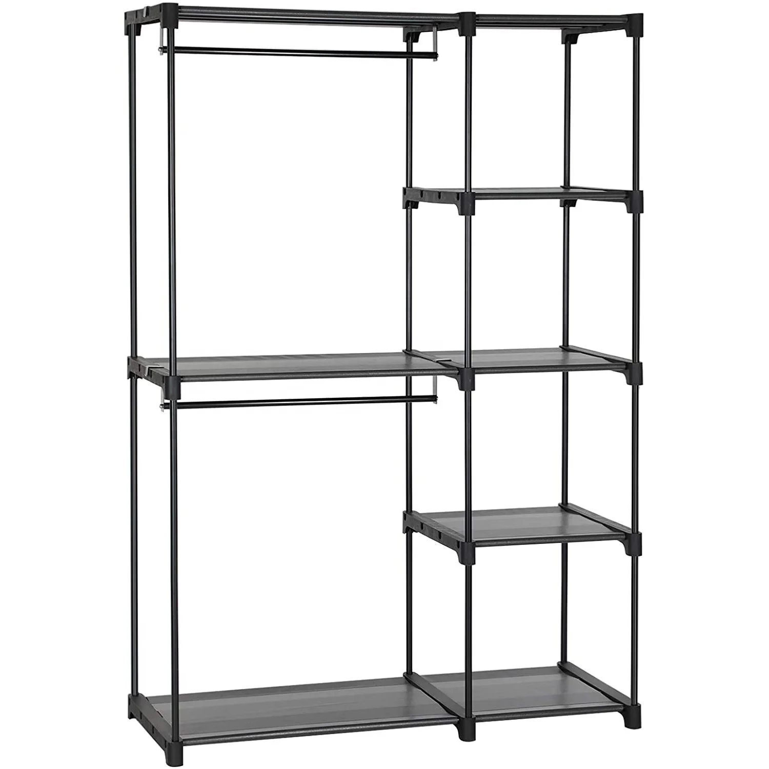 Modern customized bedroom foldable plastic cupboard cabinet closet portable wardrobes organizer