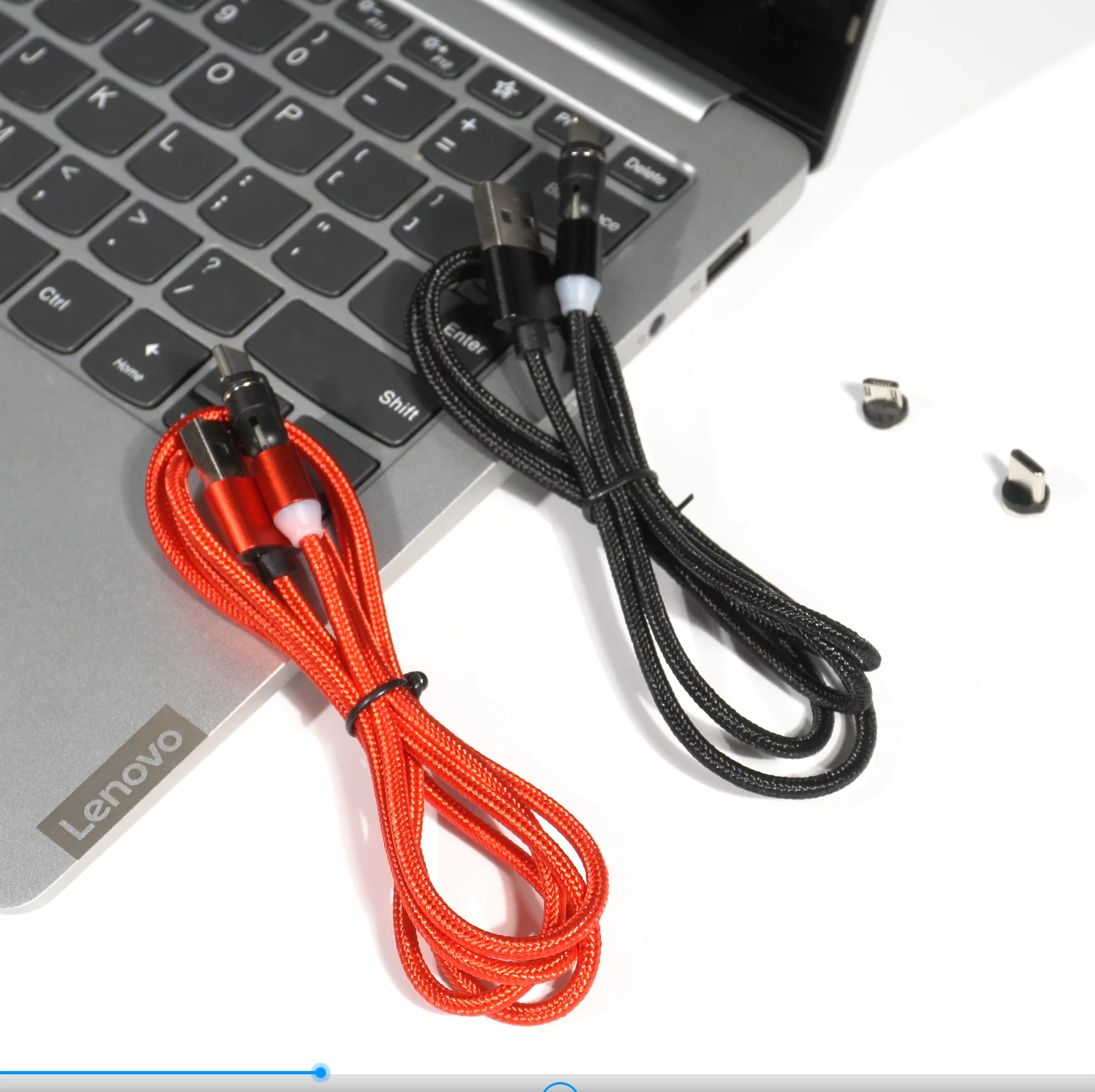 Amazon 3 в 1 usb кабель для зарядки type-c micro 2.4A Быстрая зарядка магнитные кабели передачи данных наушников