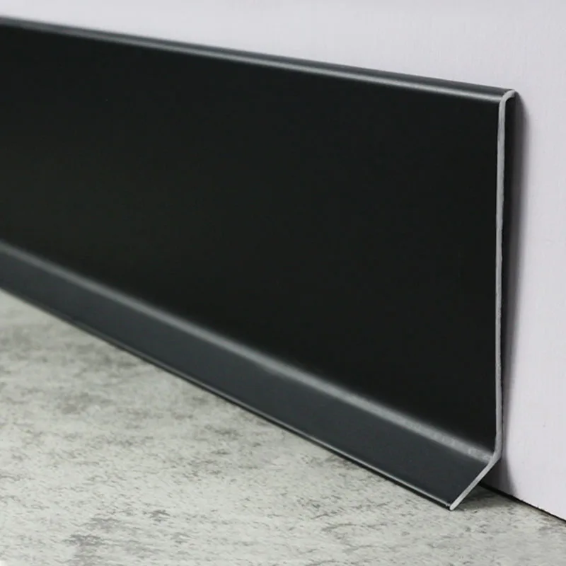 China Manufacturer Custom Skirting Baseboard Aluminum Skirting Board with Led Light