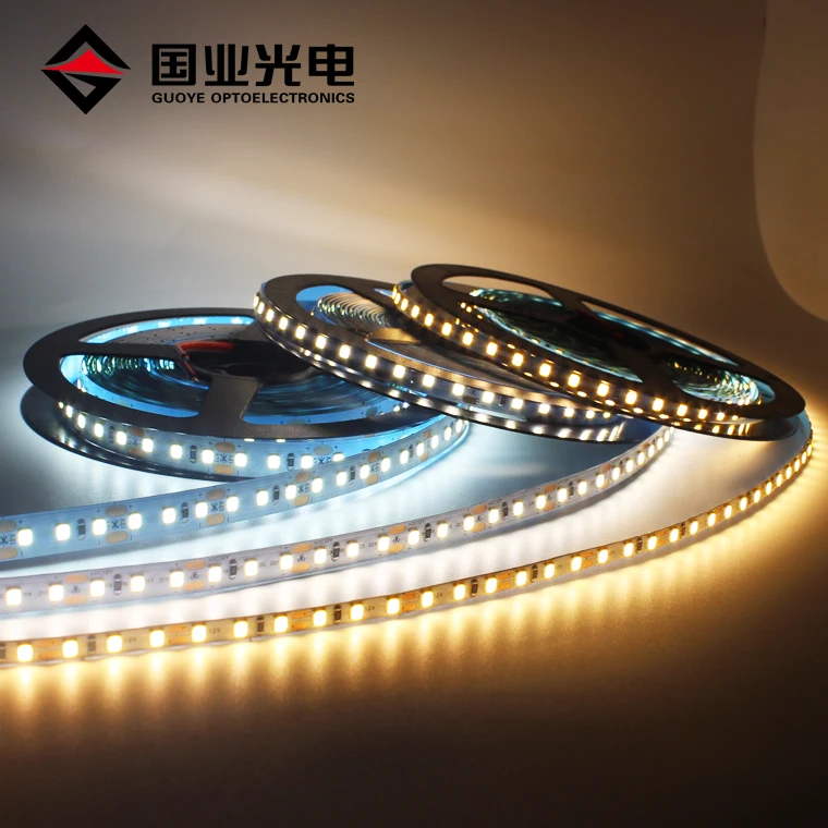 Customized 24v cri 95+ SCDM step3 120led/m 10W 2835 led strip for kitchen cabinet lighting