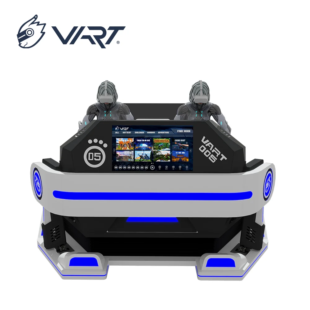 VART amusement mini virtual reality space ride simulator for 2 players