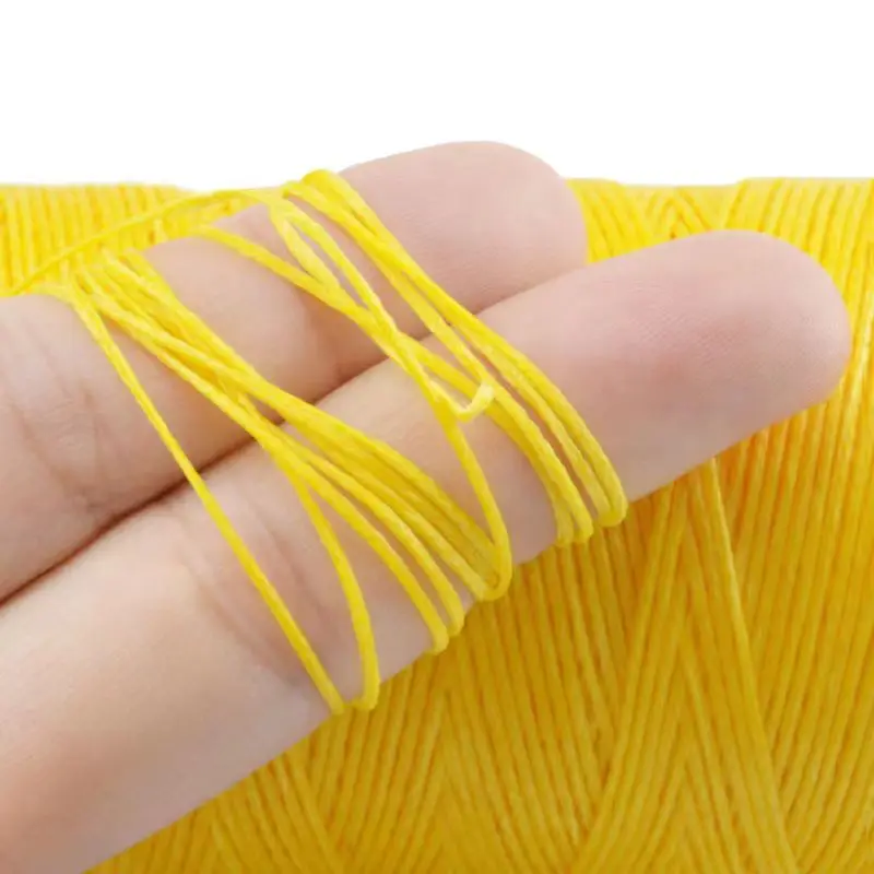 100% Polyester 100 gram  210d/16 flat Wax Thread 1mm  hilo encerado For Bracelets bisuteria