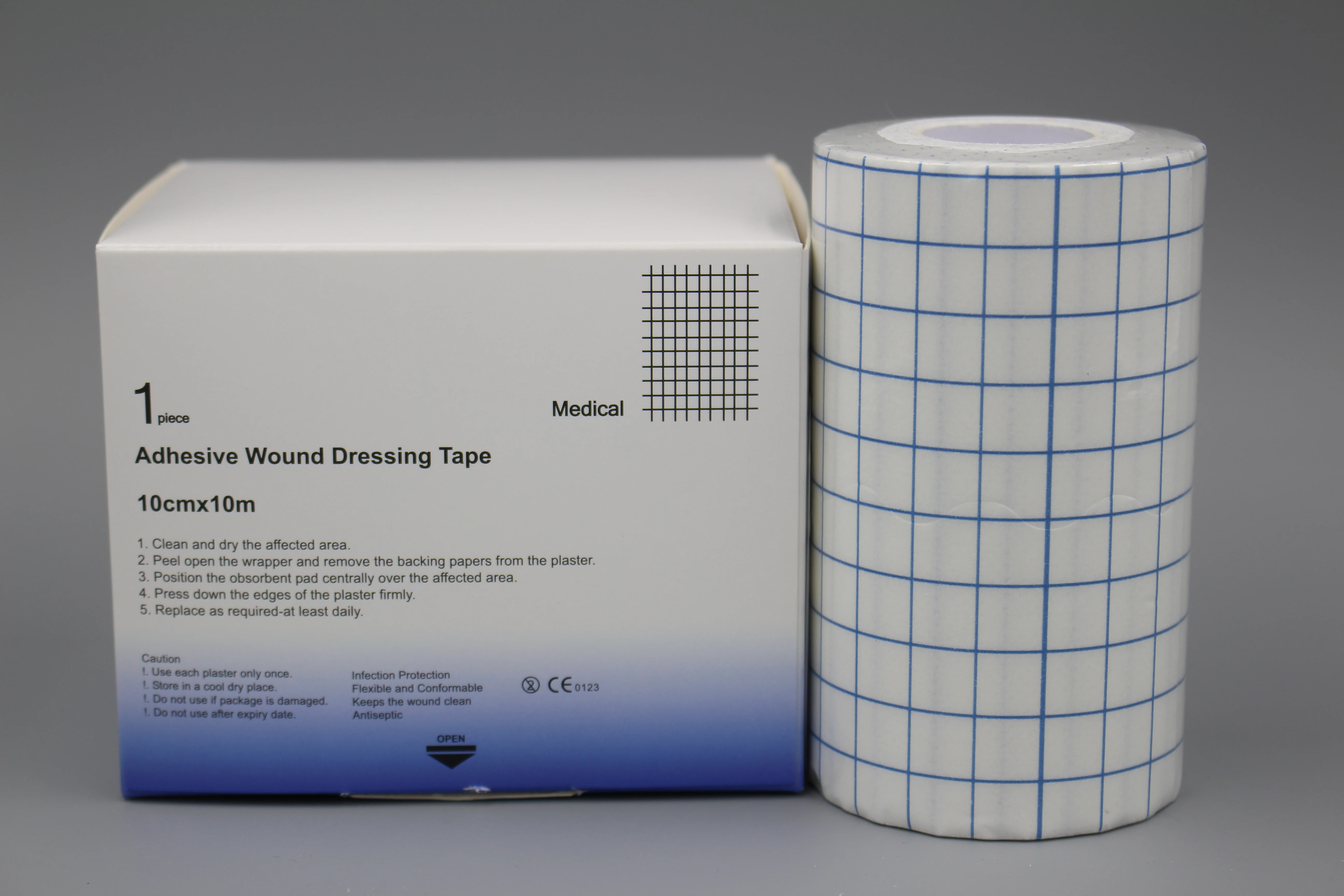 Bulk sale Non-Woven Cover Stretch Tape  Bandages Breathable adhesive Wrap Bandages fixing tape jumbo Roll factory