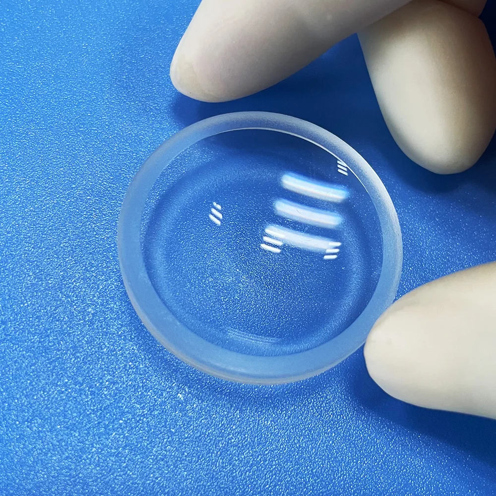 Focal length 40mm glass BK7 concave convex lens for camera lens