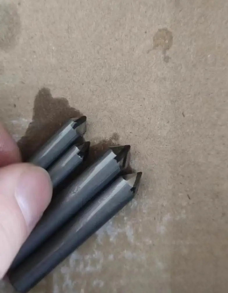 Tungsten carbide CNC router bits PCD marble diamond granite drill bit milling cutter cutting and engraving tools