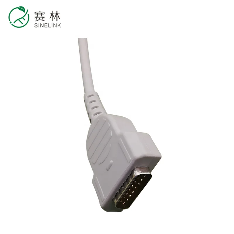 Compatible for ECG 101 and ECG 9620 10 lead ECG cable / ekg cable and leadwires
