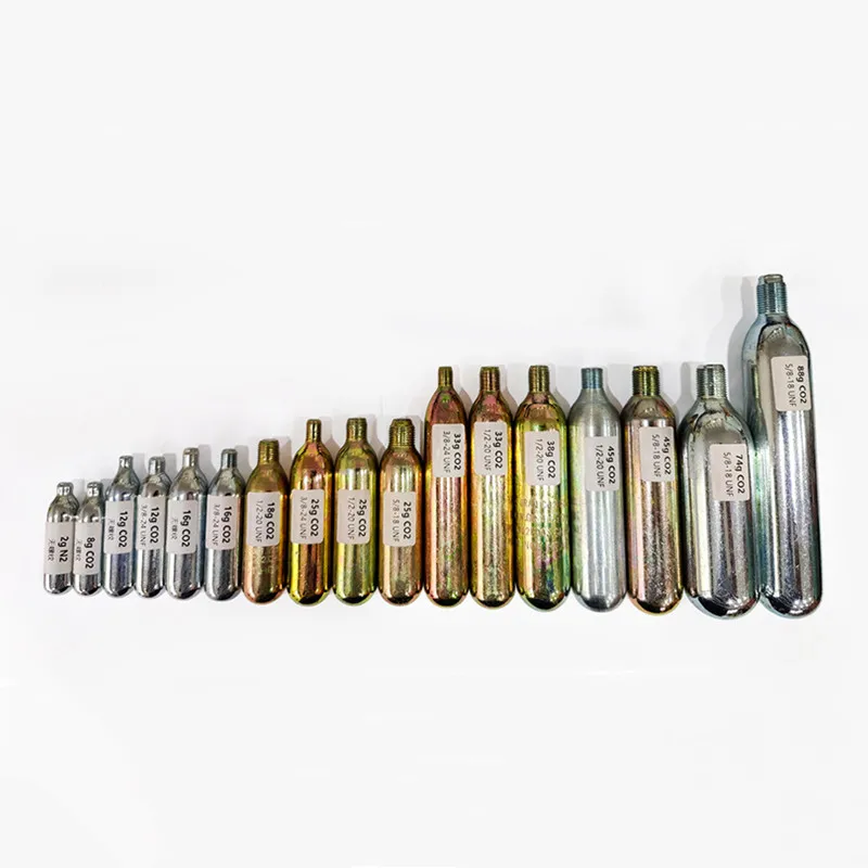 co2 air bag bottle co2 cartridge 60cc riding airbag vest