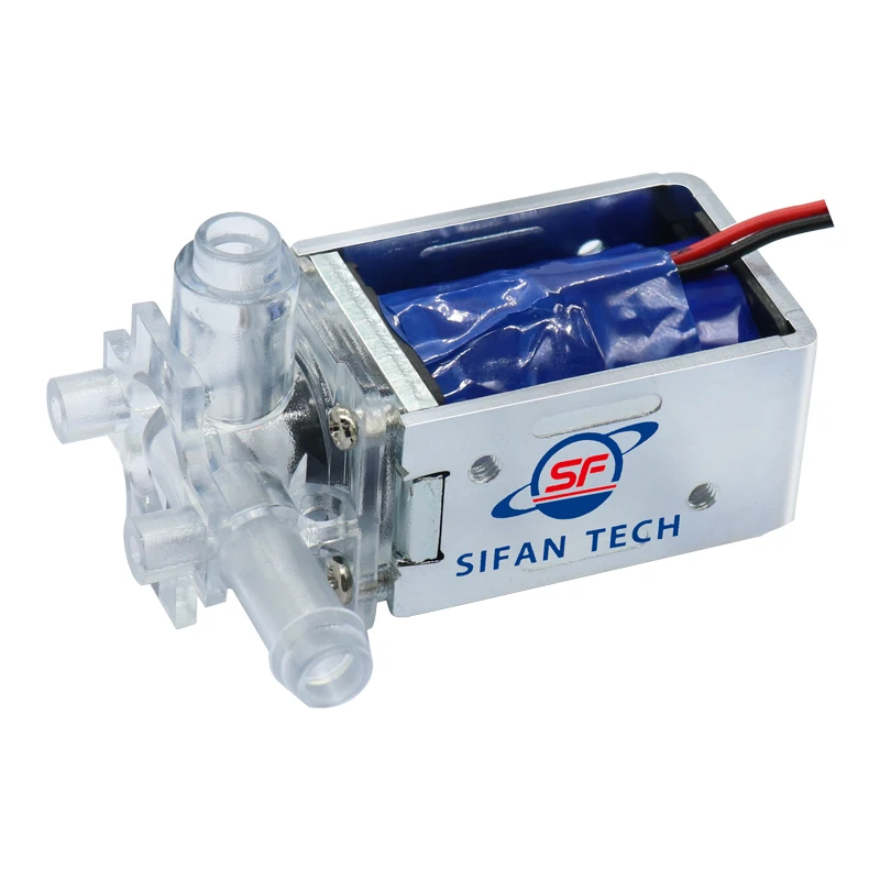 Customized miniature solenoid valve DC12V 24V for inflatable beds mini manifold air solenoid valves electromagnet micro valves