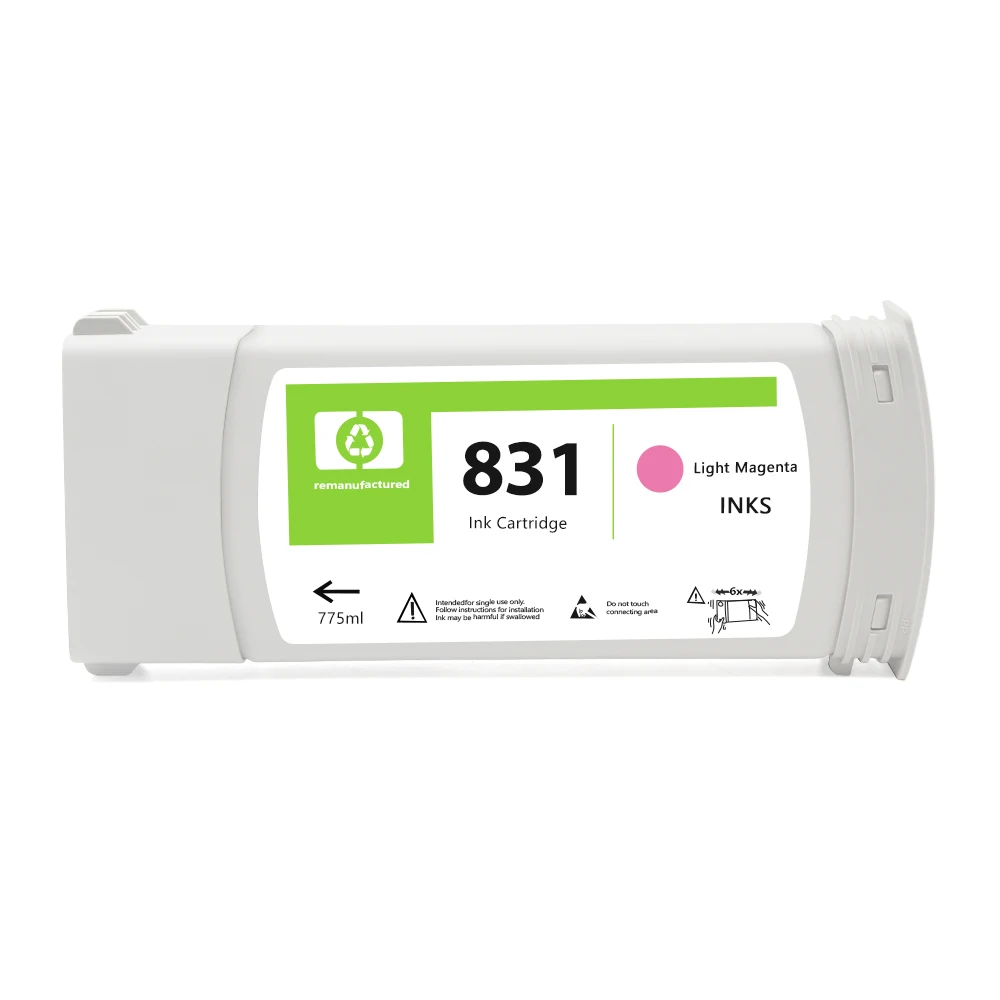 Ocbestjet 775ML Remanufactured Ink Cartridge For HP 831Latex ink Latex 310/330/360/365 Printer