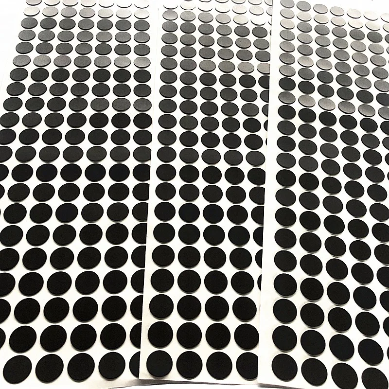 Factory Production  Flexible Magnetic Dots with Strong Self Adhesive Flexible Sticky Magnets  Round