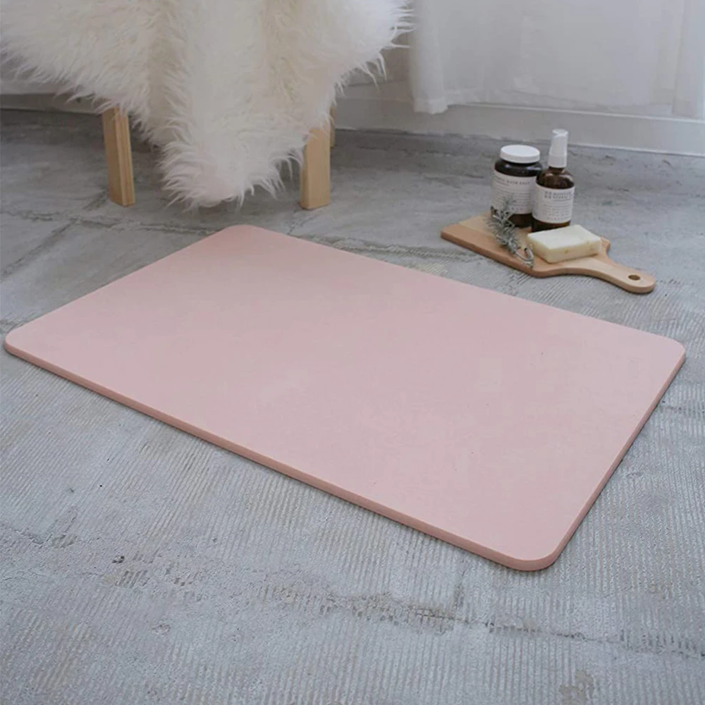 Diatom Mud Foot Pad Board Square Bathroom Anti Slip Bath Shower Diatom Mud Absorbent Pad