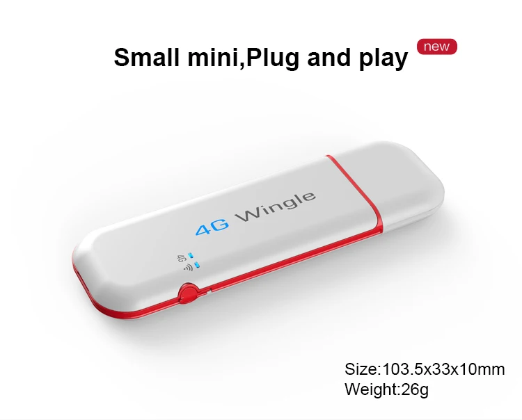 4G USB Dongle WIFI модем со слотом для SIM-карты SMS Дата-ключ 100 м