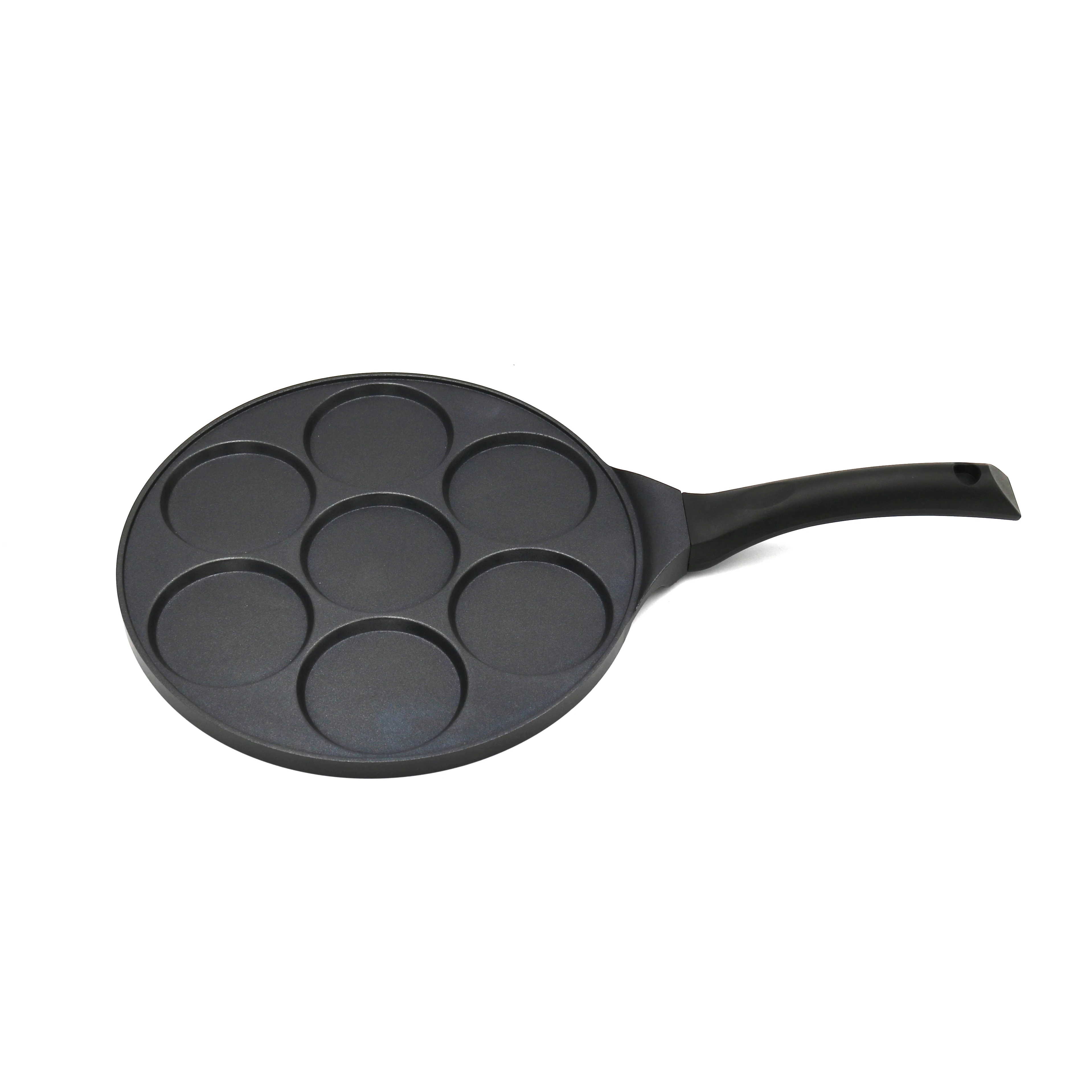 Cheap Custom Bottom Covering Quiche Pancake Pan Maker Non Stick Baking Mini Frying Pancake Pan