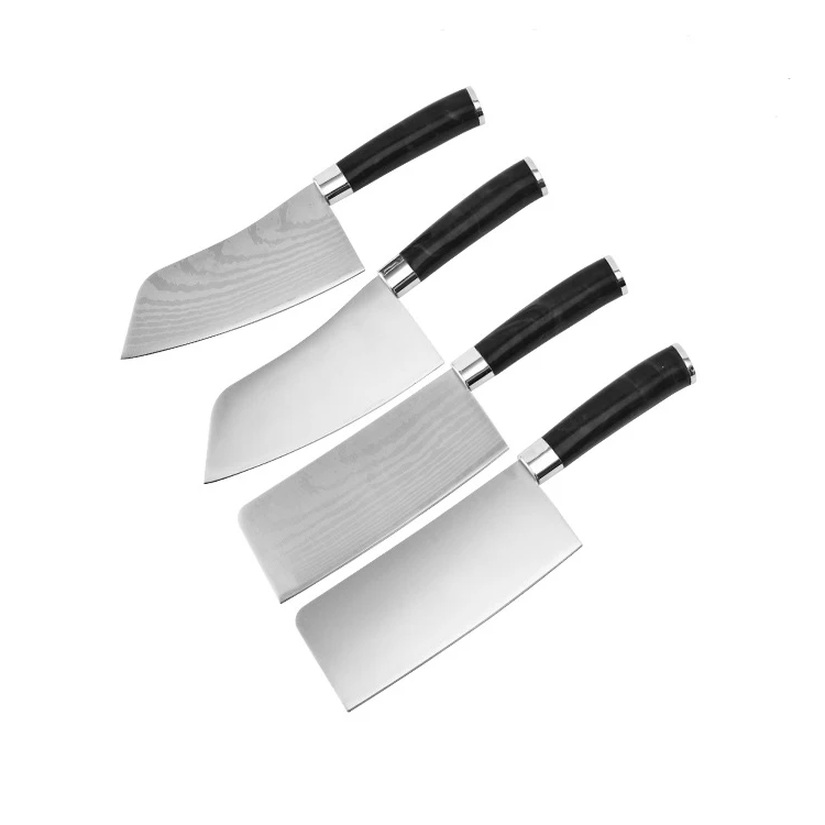 Vegetable Fruit Meat Knife 6.5' for Home Kitchen and Restaurant with Black PP Comfortable Handle