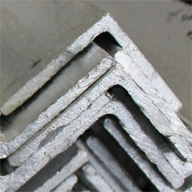 Galvanized  material steel Angle steel 30X30  triangle  63X40  50X50 Angle iron