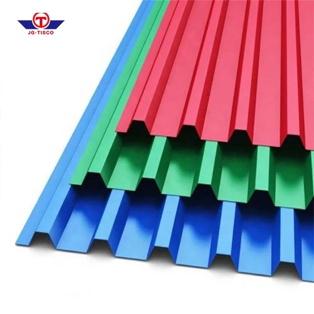 ppgi color corrugated metal galvanized corrugated roofing sheet