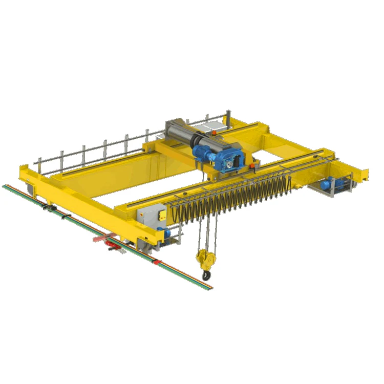 Top sale heavy duty double girder overhead bridge crane 25 ton with electric trolley