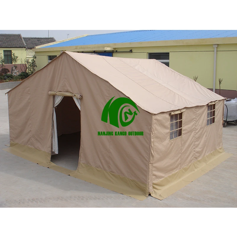 Custom Windproof Waterproof Army Green 1 2 Person Hiking Travelling Outdoor Camping Relief Tents For Travelling