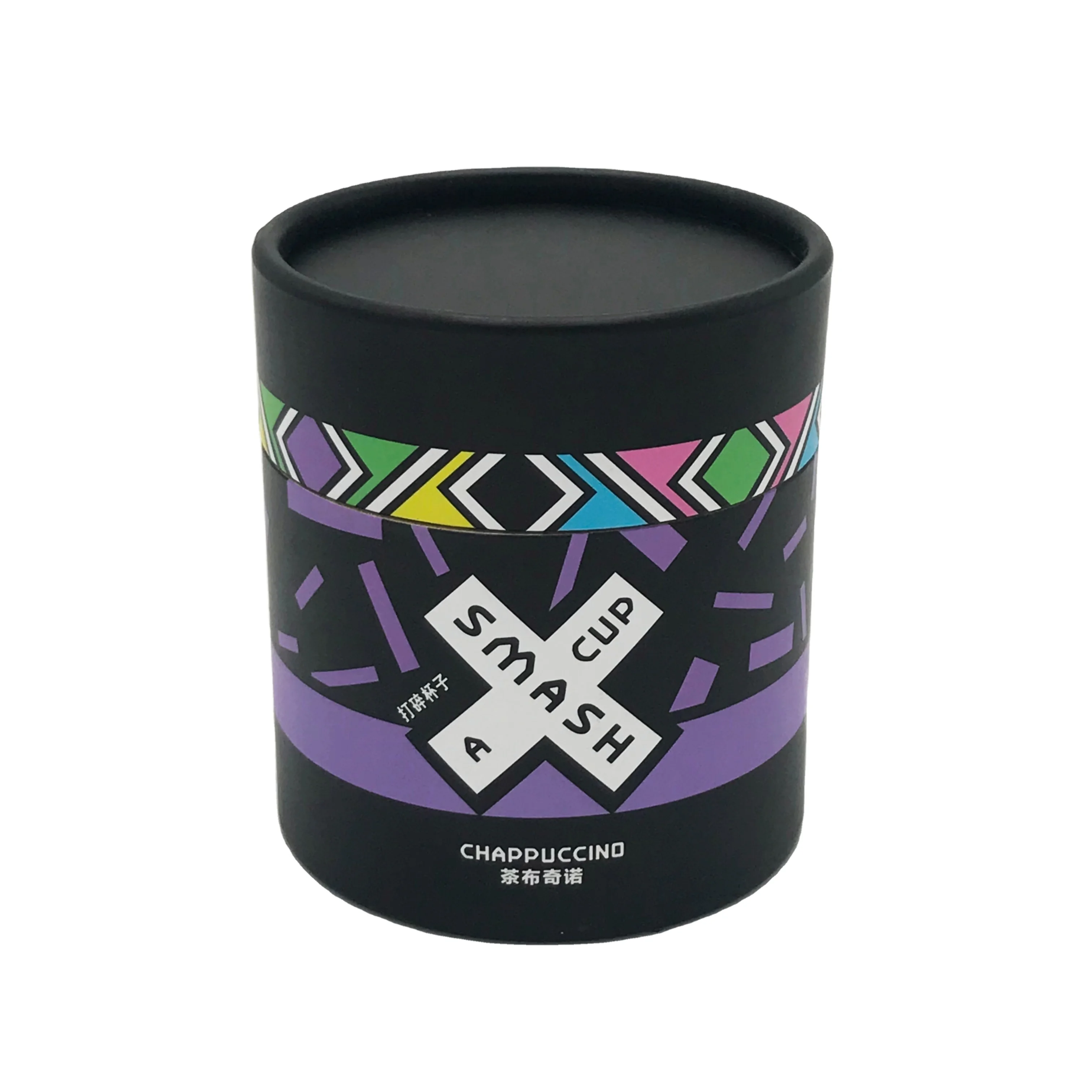 Cheap coffee box with custom logo printing Custom gift boxes for business Sustainable Tube Packaging eco-friendly packaging