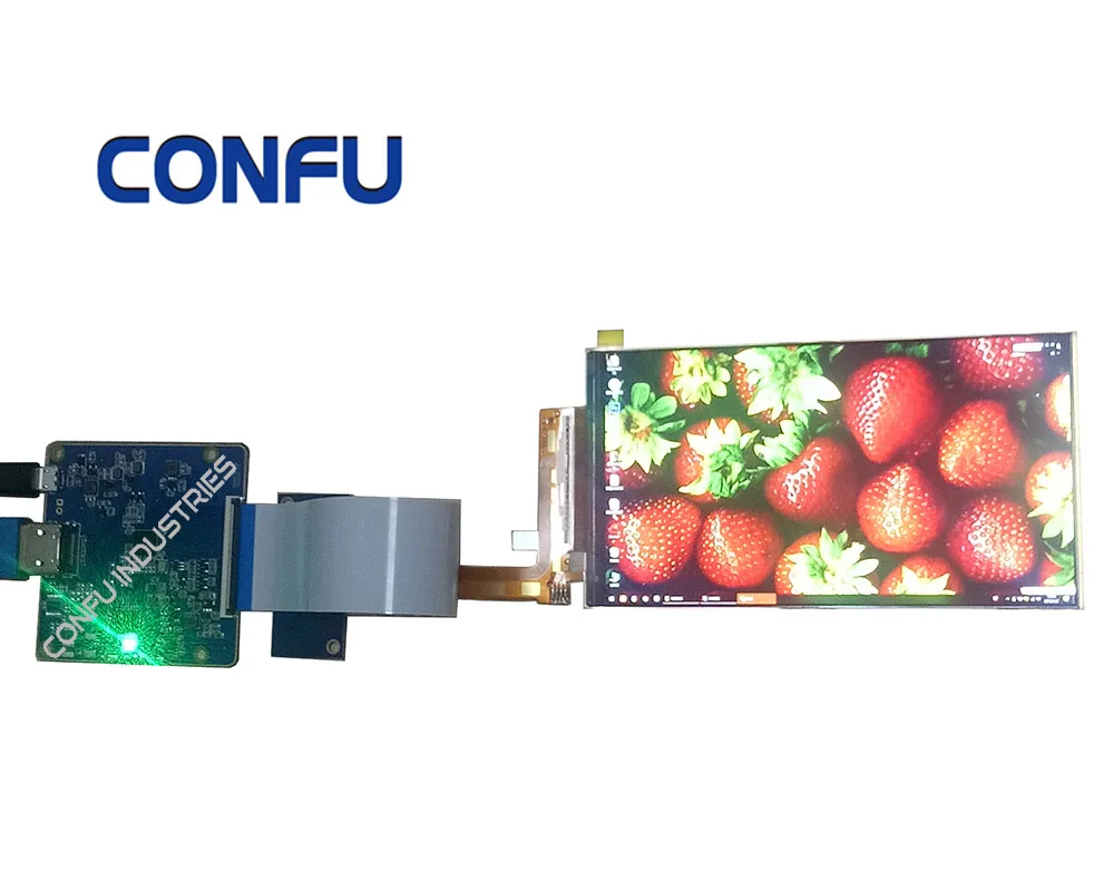 Confu HDMI к MIPI DSI плата привода 1080 p 5 дюймов 1080*1920 ЖК-экран LS055T1SX01 для Raspberry PI проектор Китай