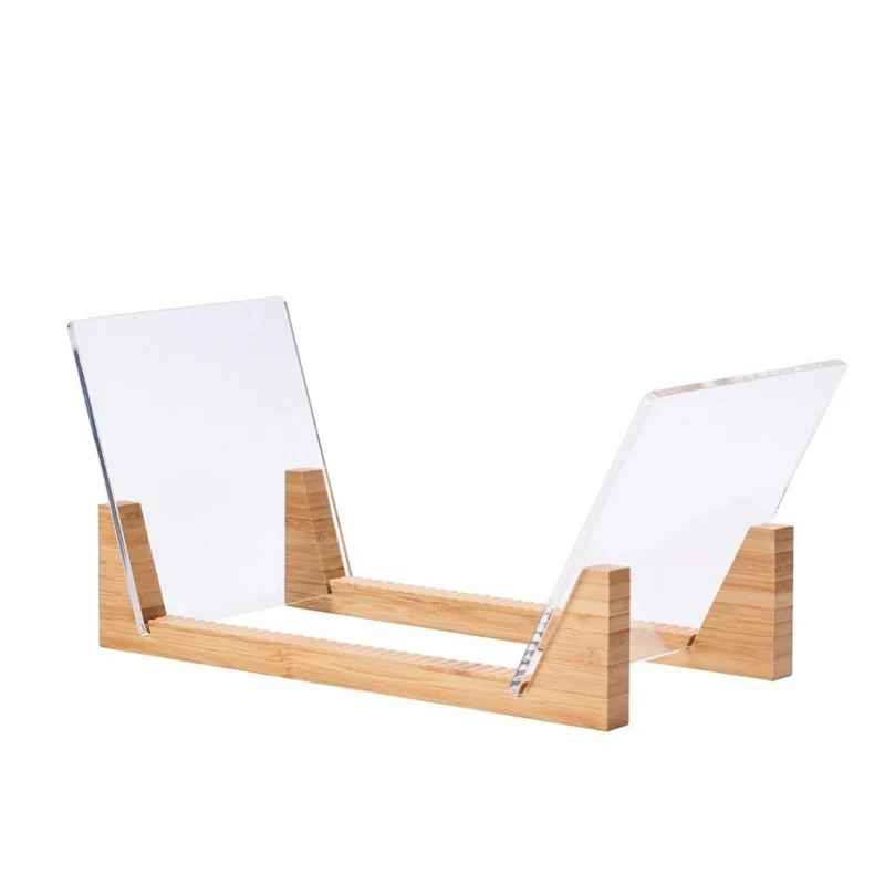 Hot Sale Vinyl Record Holder Solid Wood acrylic CD holder vinyl record rack vinyl record rack