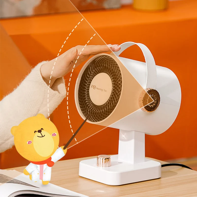 Portable Energy Saving PTC Ceramic Household Space Air Hot Electric Fan Heater For Office Room Home