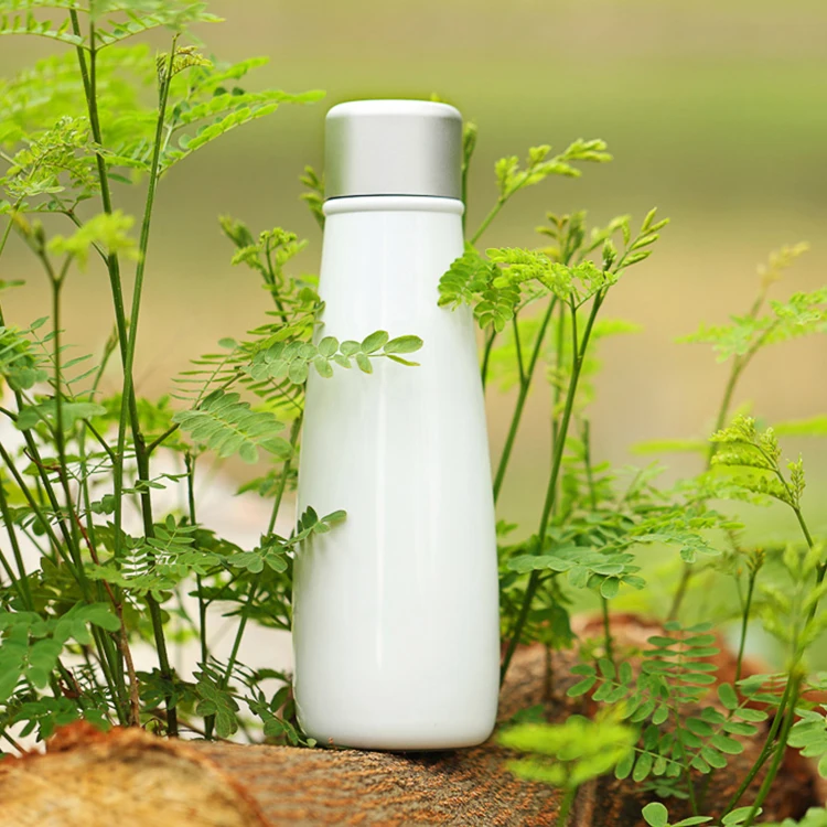 Best Selling Outdoor Hiking Portable Smart Stainless Steel With Alarm Clock Function Water Bottle