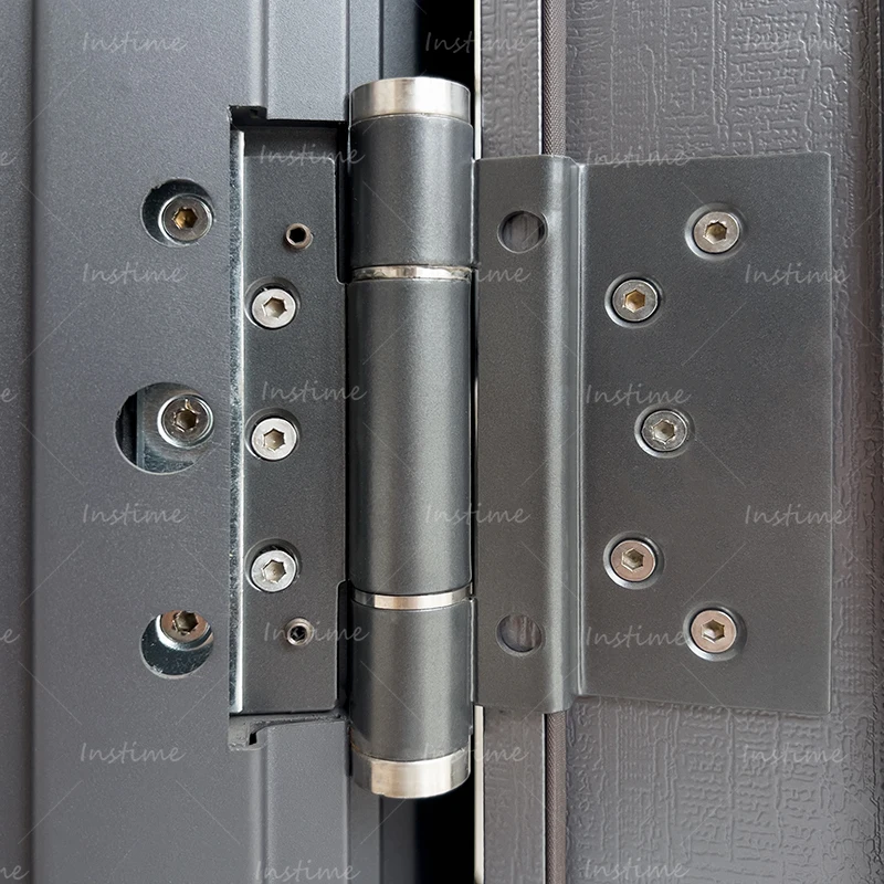 Instime Manufacture Exterior Security Steel Metal Safe Door Room Home Security steel Door Fireproof Soundproof Anti-Theft