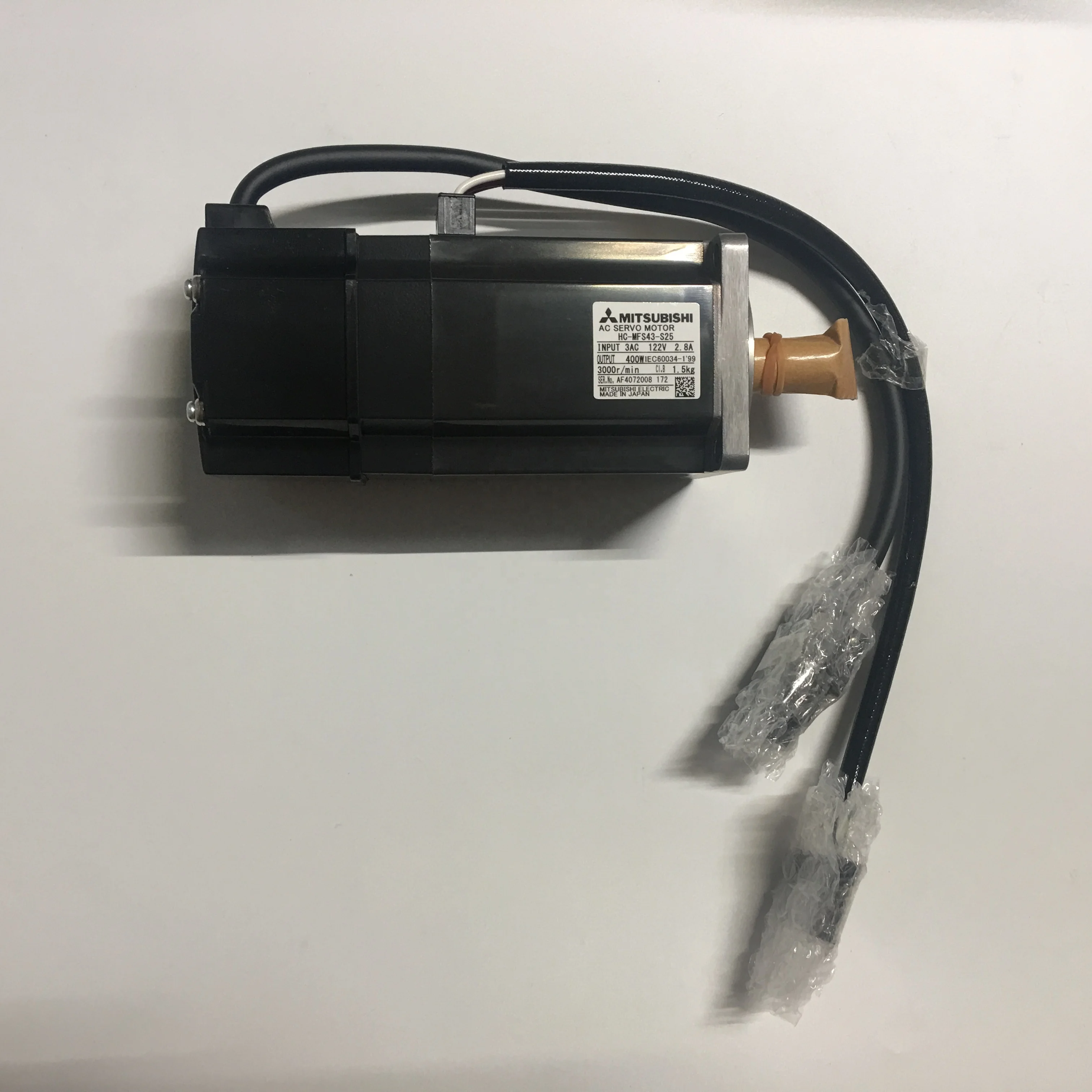 010CC282130 N510005279AA KXF0CWNAA00 HC-MFS43-S24 HC-MFS43 AC SERVO MOTOR Mitsubishi