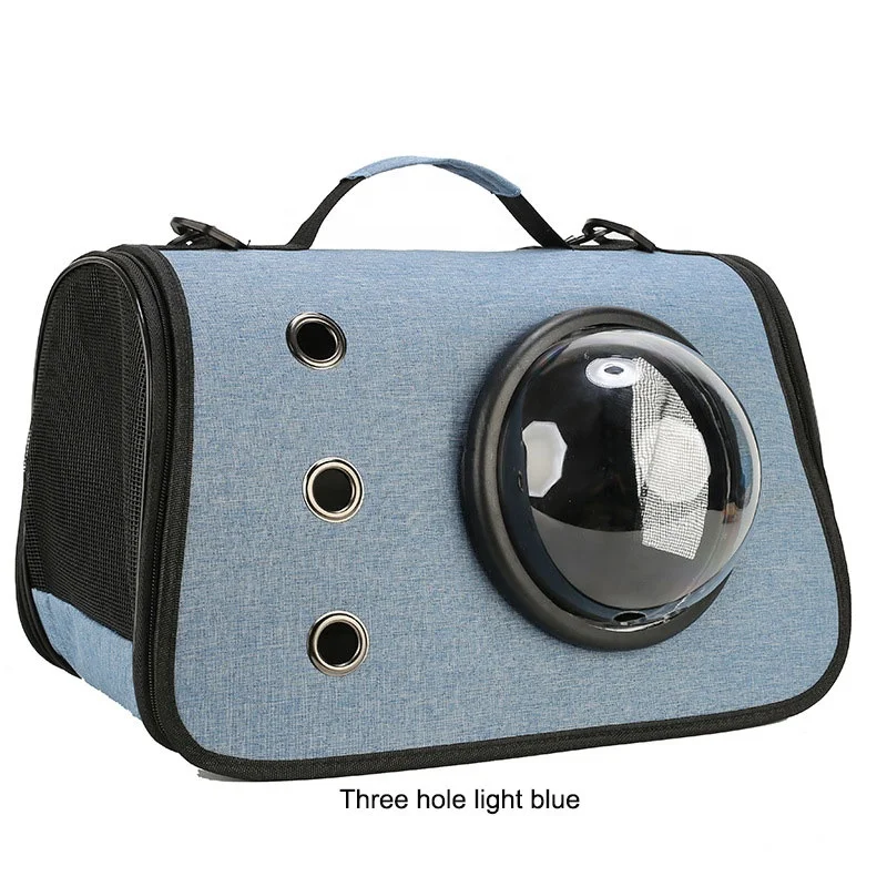 Cat bag out portable one shoulder schoolbag space capsule messenger backpack dog cat cat cage carrying supplies