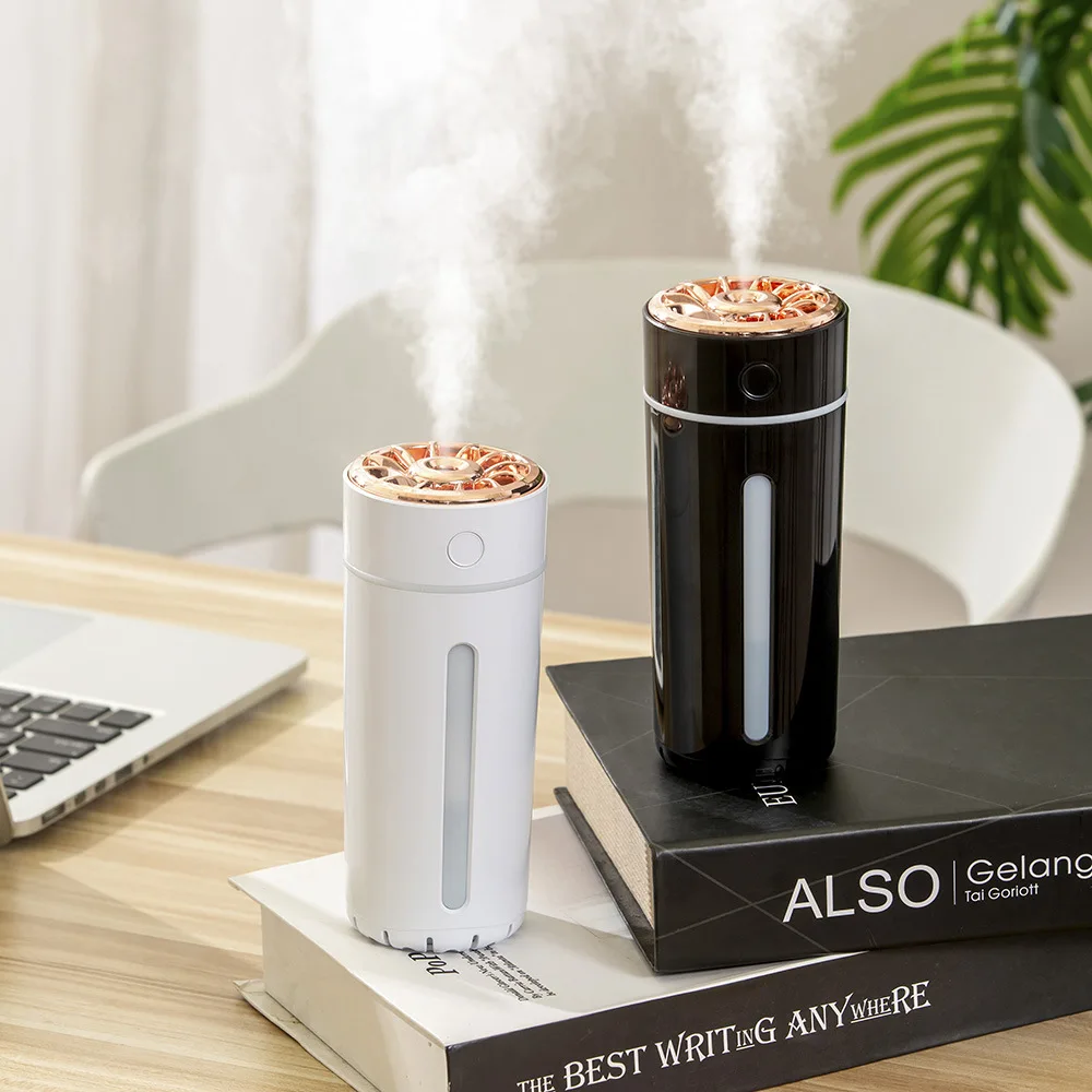 Home Desktop Mini USB Portable Aromatherapy Aroma Humidifier Diffuser Wireless Air Humidifier Aroma Diffuser With Night Light