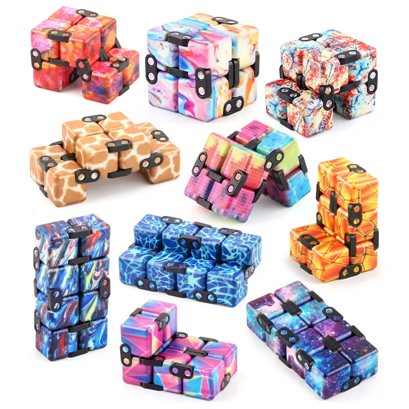  Toy Fidget Stress For Kids Magic Child Relief Sensory Other Educational Galaxy Fidgets Games Relieve Tiktok Toys Infiniti